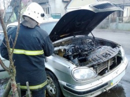 В Иршаве во время движения загорелся автомобиль (ФОТО)