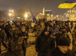 В Киеве бойцы ОУН штурмовали офис Ахметова