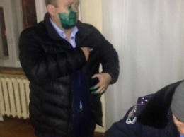 Облитый зеленкой председатель криворожской ТИК подал заявление в полицию