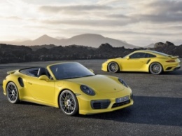 Porsche представила рестайлинговые спорткары 911 Turbo и Turbo S