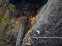 На Луганщине обнаружили очередной трубопровод, проложенный из РФ
