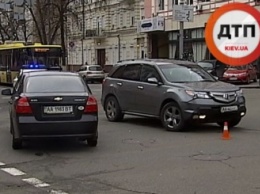 В ДТП в центре Киева пострадали два сотрудника ГПУ