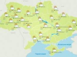 Погода на сегодня: в Украине без осадков, температура до +10