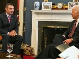 Кличко провел встречу с вице-президентом США Байденом