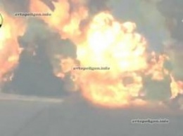 ВИДЕО уничтожения танка Т-72 выстрелом из ПТРК BGM-71 TOW на территории Сирии