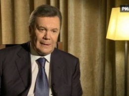 Янукович заявляет о том, что в Украине сепаратисты уже «не так стесняются и боятся, как год назад»