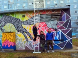 ФОТО: Бабурка преображается с легкой руки талантливых граффитчиков