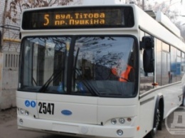 Днепропетровск получил два новых троллейбуса (Фото)