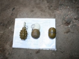 У жителя Черниговской области изъяли три гранаты