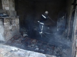 На кладбище в Киеве произошел пожар