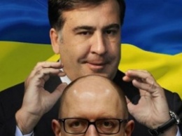 Саакашвили о Яценюке: "У него конфликт с украинской реальностью"