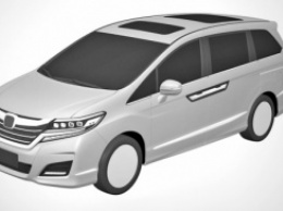 В Cети появились патентные изображения нового минивэна Honda