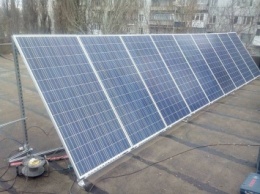 Николаевская компания оснастила госпиталь в Курахово солнечными батареями