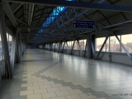 В Сети опубликовали фото пустого железнодорожного вокзала оккупированного Симферополя (ФОТО)