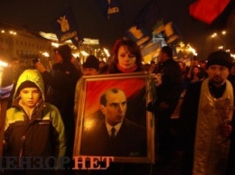 В Киеве 1 января пройдет факельное шествие по случаю годовщины со дня рождения Бандеры