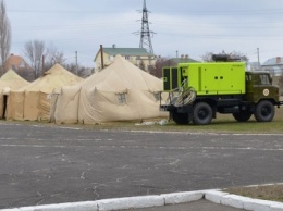 На Николаевщине спасатели привели в полную готовность мобильные пункты обогрева
