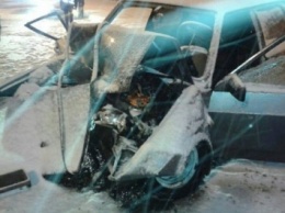 В Харькове пьяный водитель врезался в снегоуборочную машину, есть жертвы