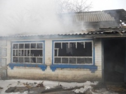 В Кировоградской области в огне погибли бабушка с внучкой