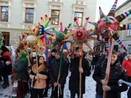 По Львову прошло традиционное шествие звездочетов