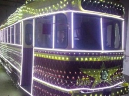 В новогоднем одесском трамвайчике будут звучать рождественские пения