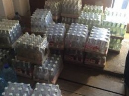 Во Львовской обл. из гаража изъяли 2,2 тыс. бутылок фальсифицированного алкоголя