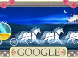 Google создал doodle, посвященный Шарлю Перро
