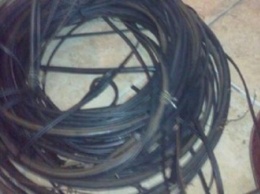 В микрорайоне Кривого Рога украли телефонный кабель на 10 тысяч гривен