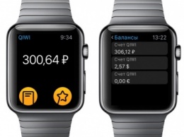 Вышло официальное приложение электронного кошелька QIWI для Apple Watch
