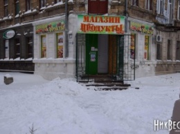 Николаевских предпринимателей за неубранный снег ждут предупреждения и штрафы