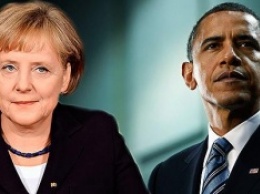 Обама и Меркель призвали к скорейшему выполнению Минских договоренностей