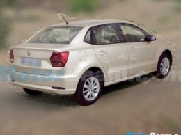 Новый седан Volkswagen Ameo для Индии