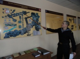 В 198 Центре Военно-Морских Сил Украины, расположенном в Николаеве, у курсантов прошли выпускные экзамены