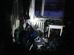 В Черкассах при пожаре в многоэтажке погиб человек