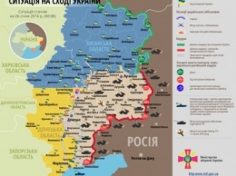 Интенсивные обстрелы в зоне АТО продолжаются: ранен один воин
