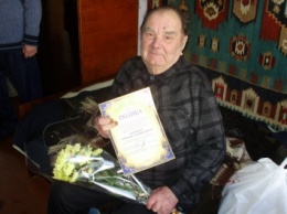 В Николаеве ветеран Второй мировой отметил 90-летие