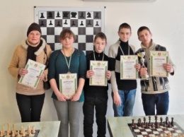 Команда 20-й школы Кривого Рога – сильнейшая в шахматах (фото)