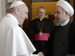 Президент Ирана нанес символический визит папе римскому