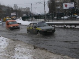 Из-за таяния снега в Киеве готовятся к возможным подтоплениям