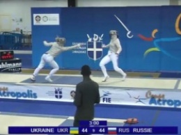 Ольга Харлан снова выцарапала последний удар: как Украина выиграла у России в Кубке мира по фехтованию