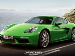 Porsche 718 Cayman S выглядит неплохо на рендере