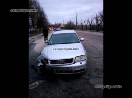 ДТП на Киевщине: водитель на Audi протаранил Fiat Doblo с детьми и скрылся. ФОТО