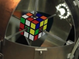 Робот. Кубик Рубика. 0,887 секунды на сборку