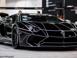 Черный Tron Lamborghini Aventador от Giovanna Wheels