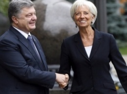 Лагард и Порошенко договорились об ускорении реформ в Украине