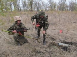 В Донецкой обл. обезврежен боевой кассетный элемент от снаряда для "Урагана", - ГосЧС