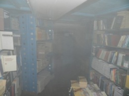 В Херсонском аграрном университете загорелась библиотека
