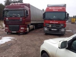Украина запретила транзит российских грузовиков