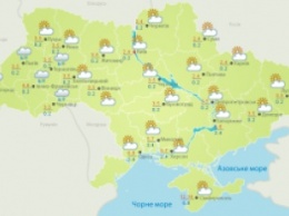 Погода на сегодня: на западе Украины мокрый снег, температура до +14