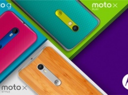 Обзор новой линейки смартфонов Moto от Lenovo: Moto G, Moto X Play, Moto X Style и Moto X Force