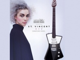 Гитаристка Сент-Винсент разработала гитару для женщин